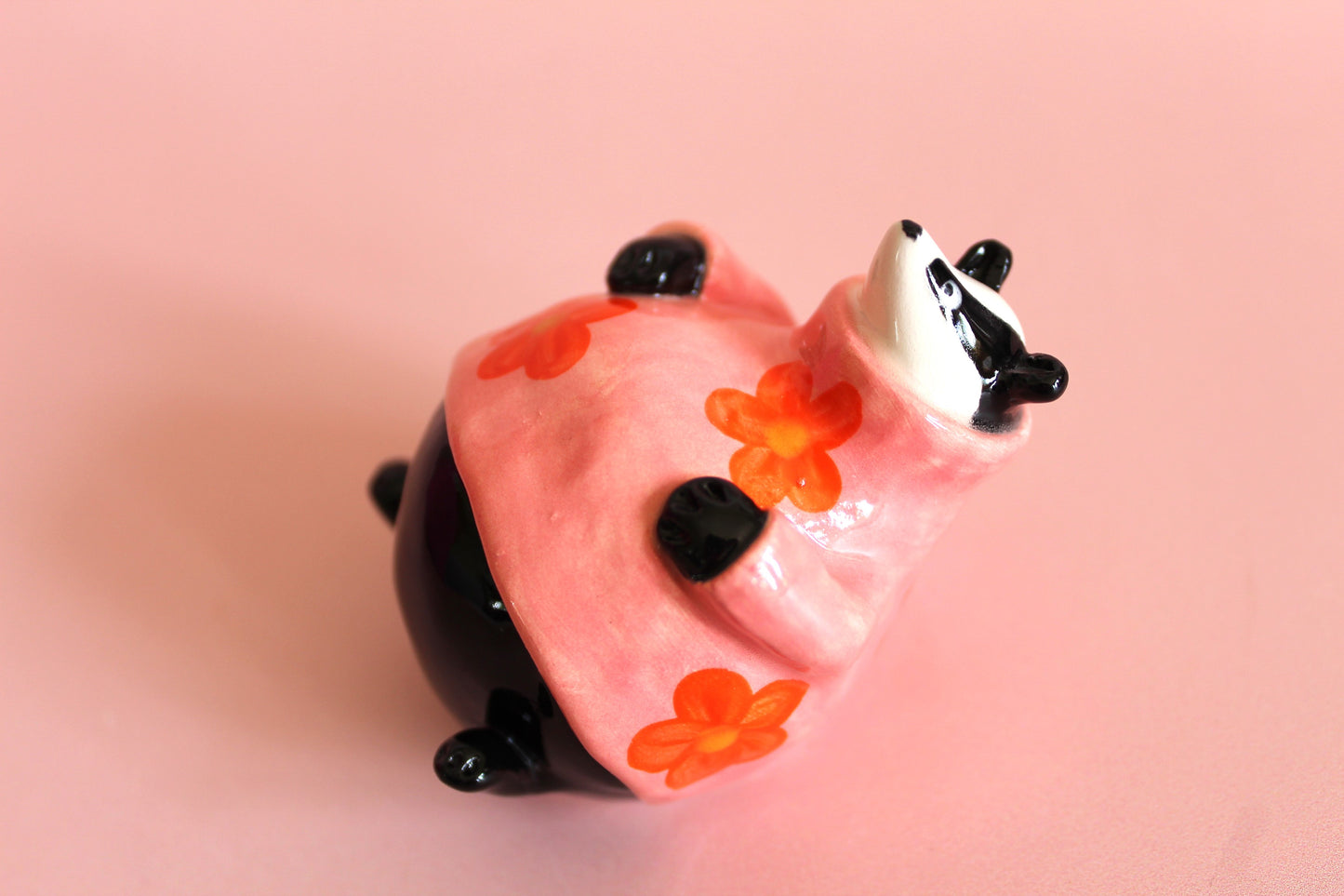 Floral jumper badger