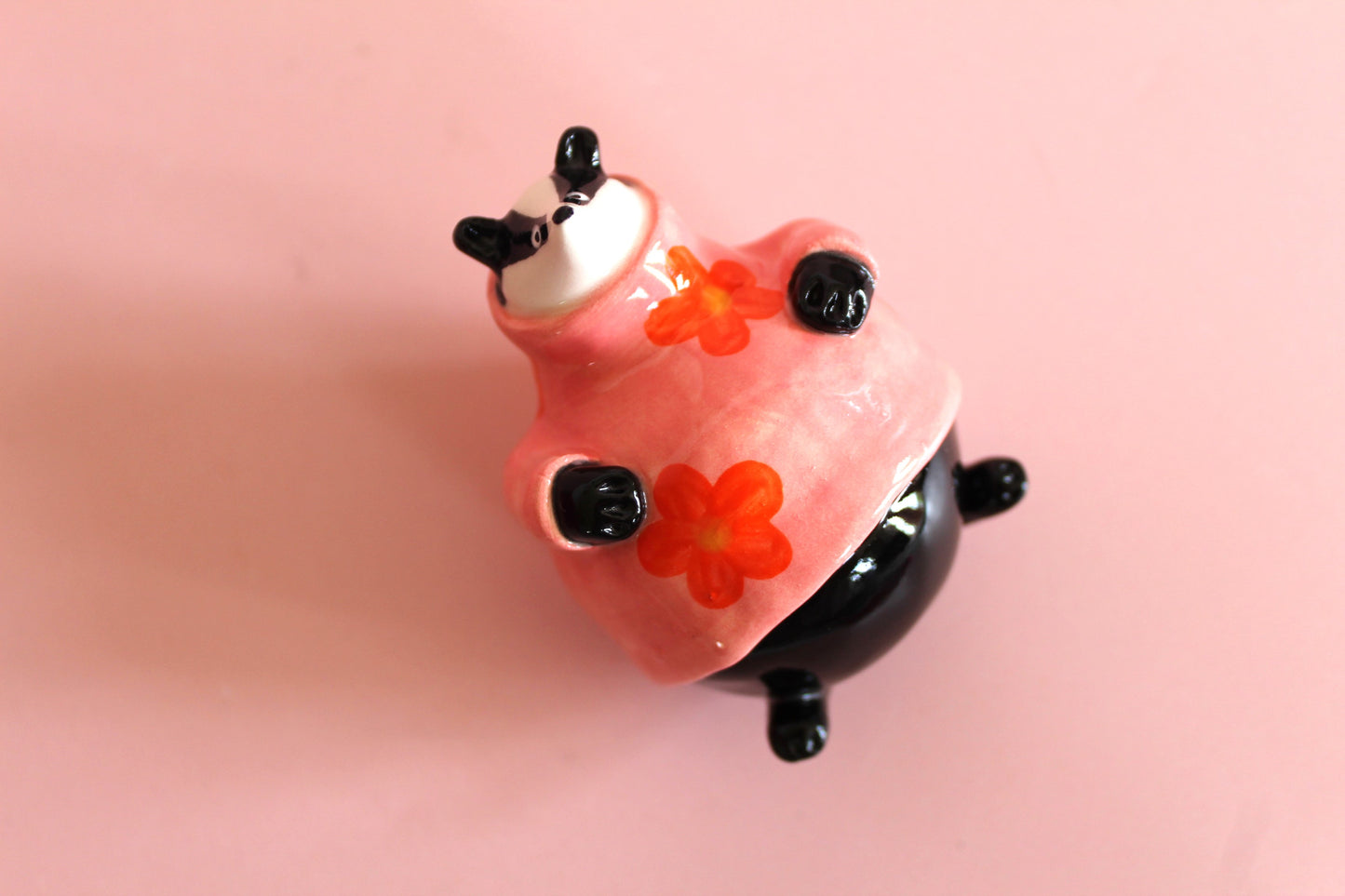 Floral jumper badger