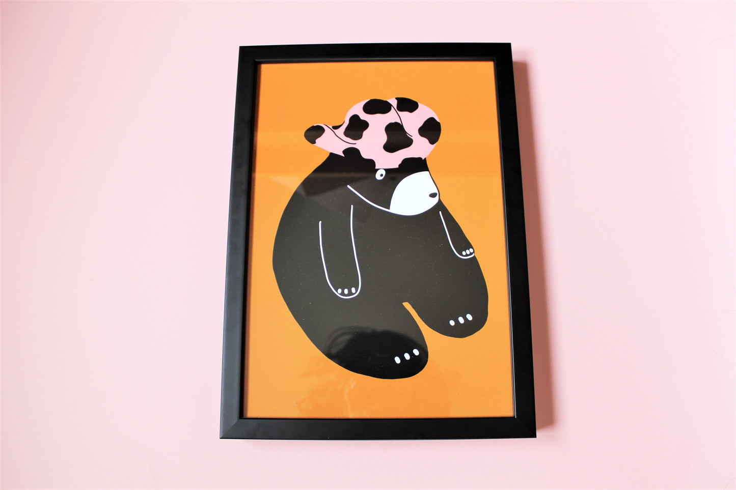 Cowboy bear print