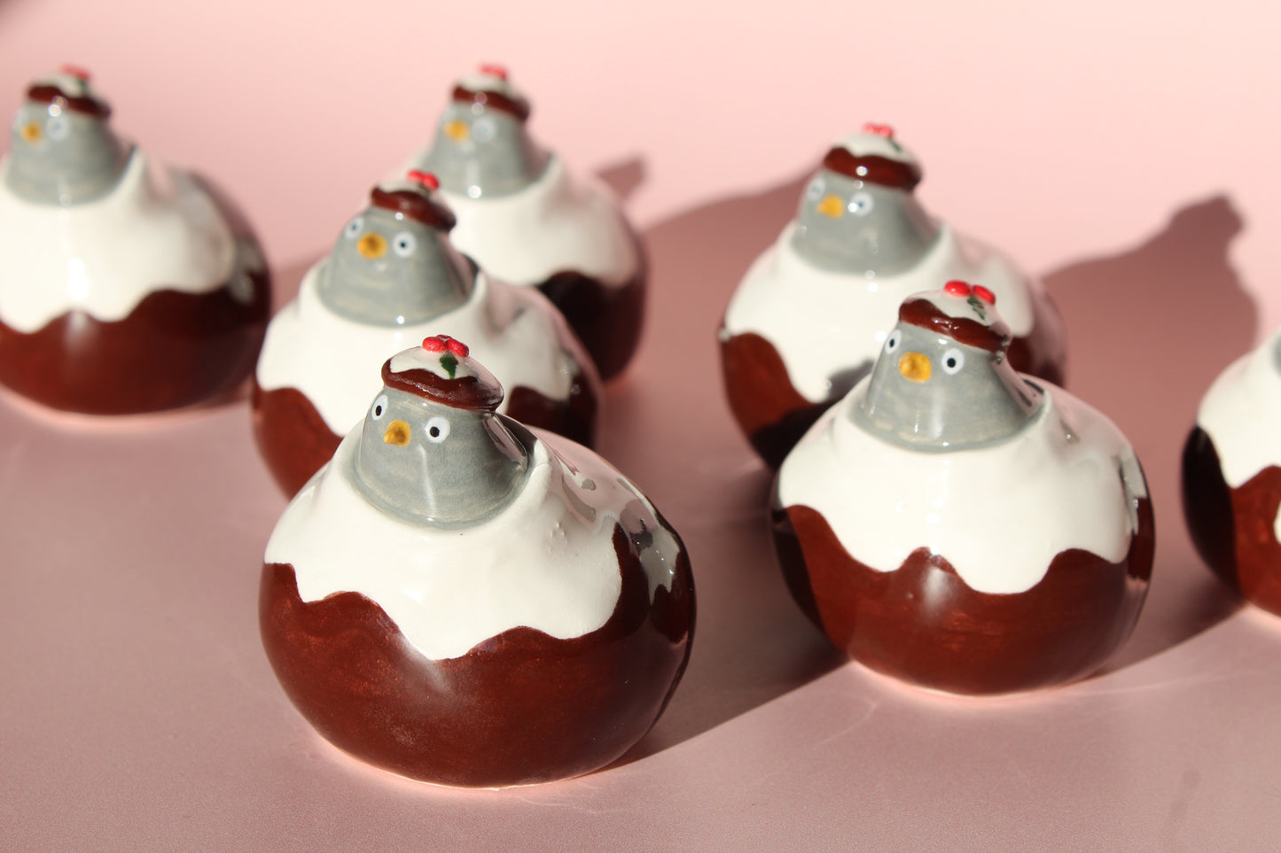 Christmas pudding pigeon
