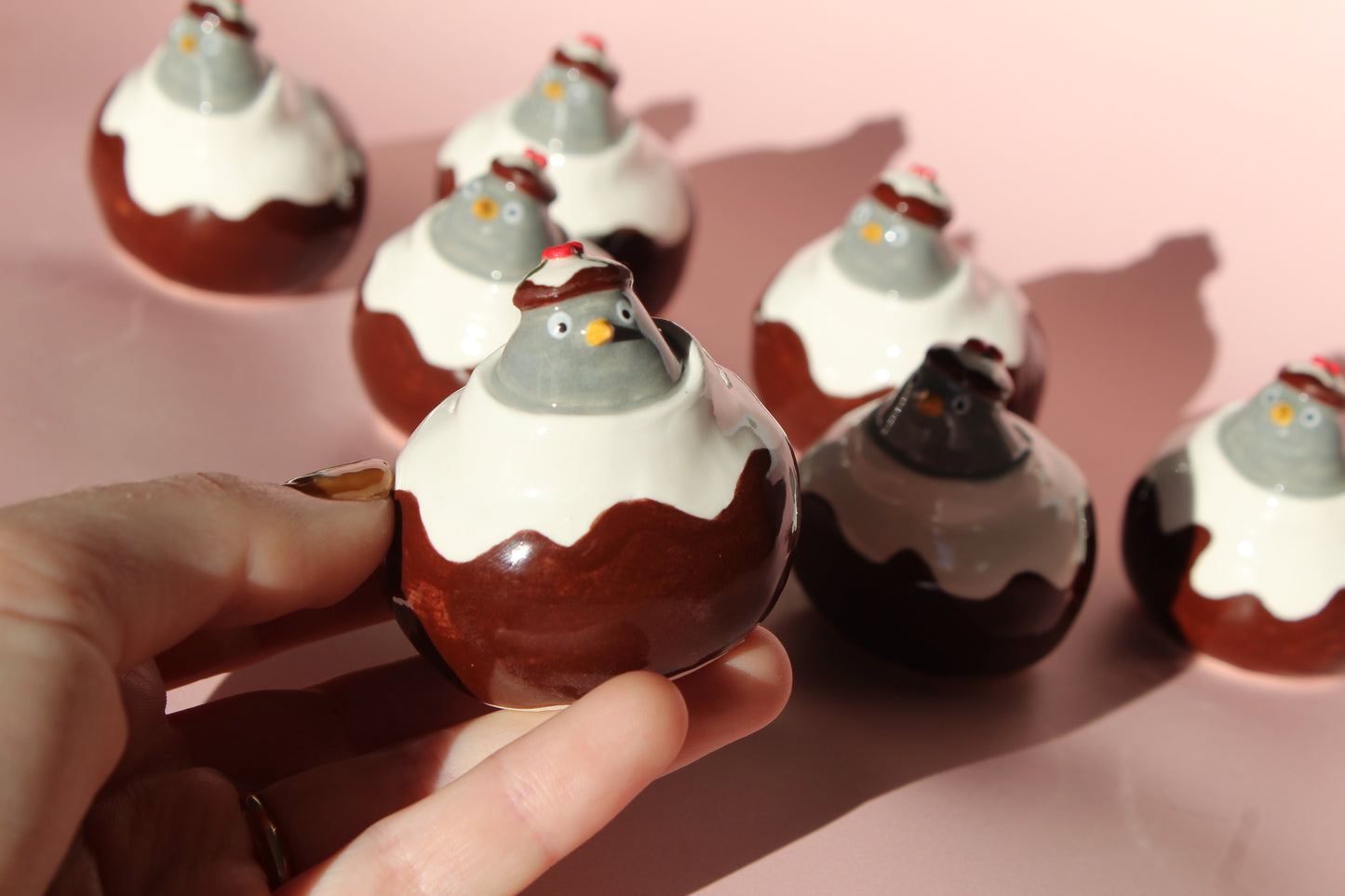 Christmas pudding pigeon