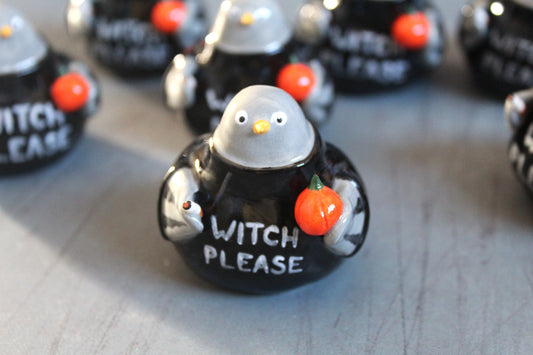 "Witch please" pigeon