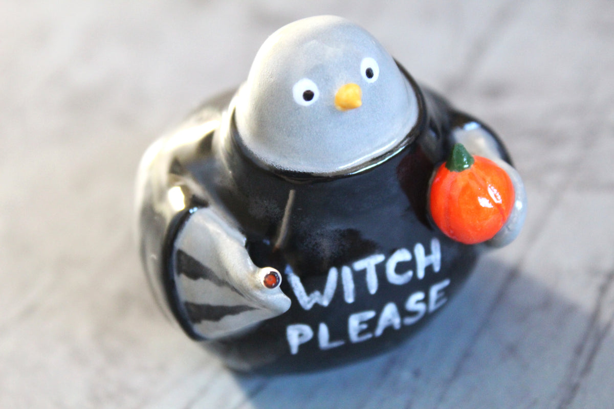 "Witch please" pigeon