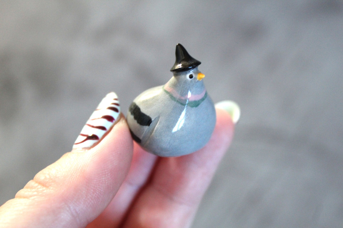 Mini witch pigeons