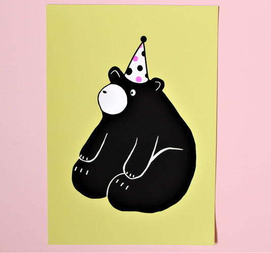 Party bear print