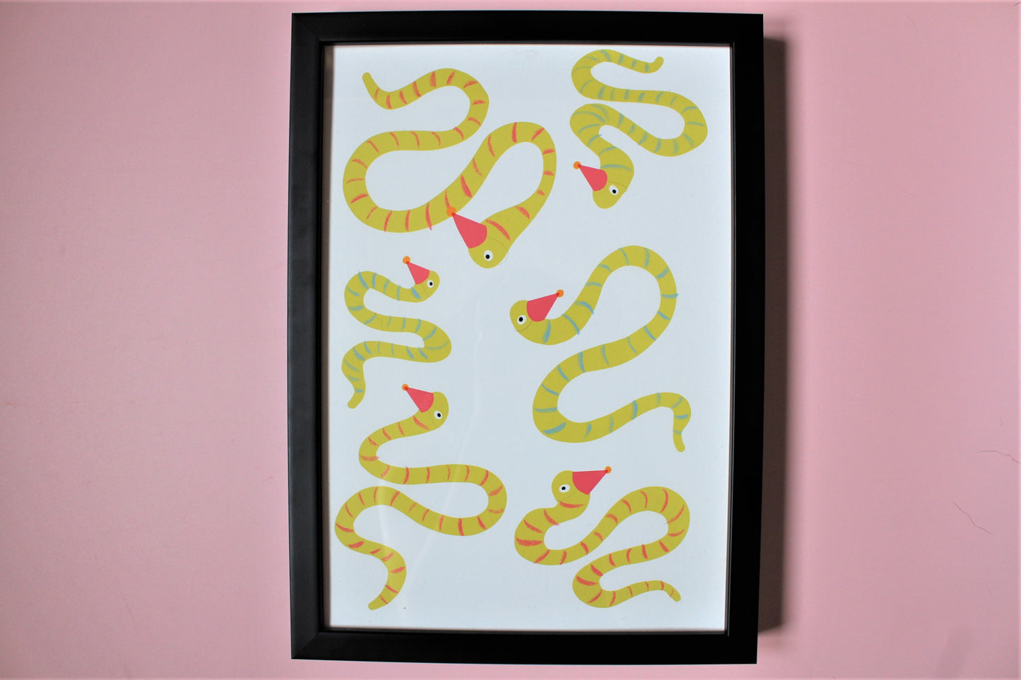 Party snakes print