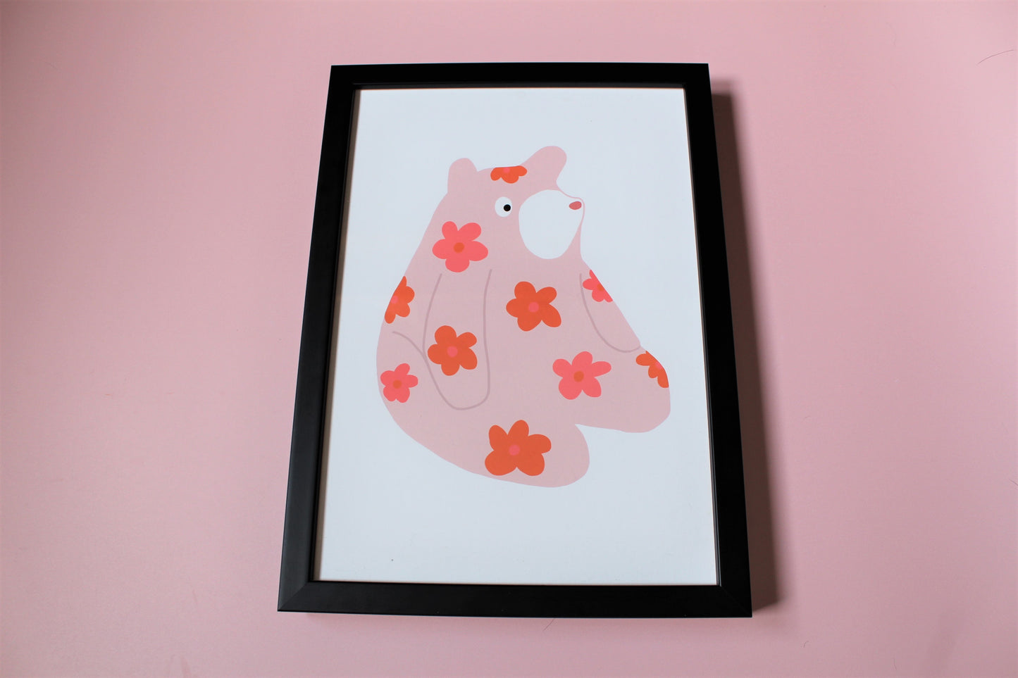 Flower bear print